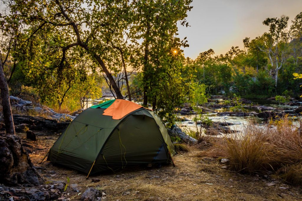 Jatbula trail camping Australia