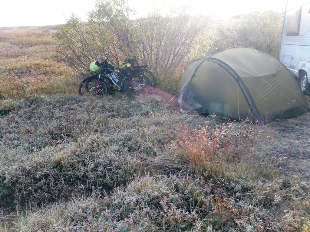 freezing cold weather camping