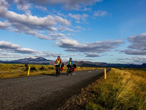 Iceland cycling