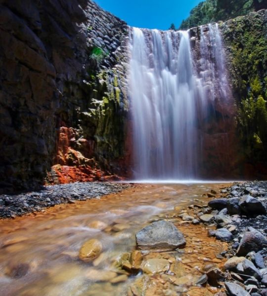Waterfall Caldera de Taburiente National Park - La Palma