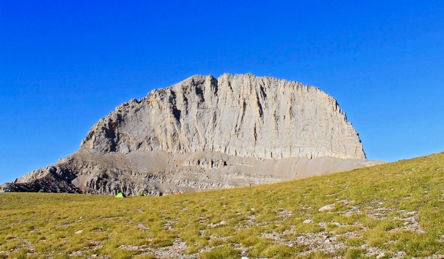 Plateau from Gortsia Trailhead Greece mnt Olympus