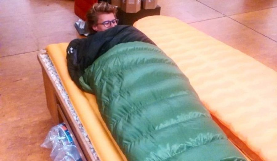 Testing Sleeping Mattress Exped