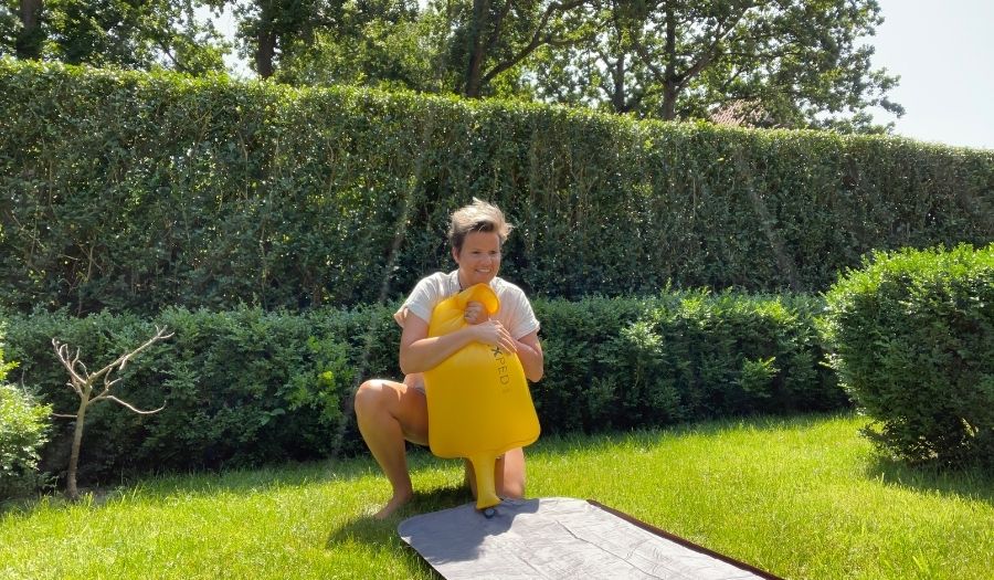 Using Pump Inflating Exped Mattress